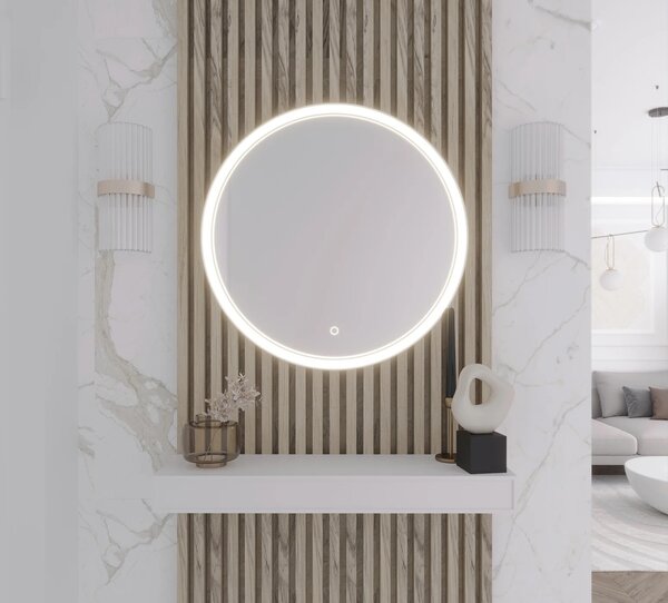 Zrkadlo na stenu XERION s LED osvetlením