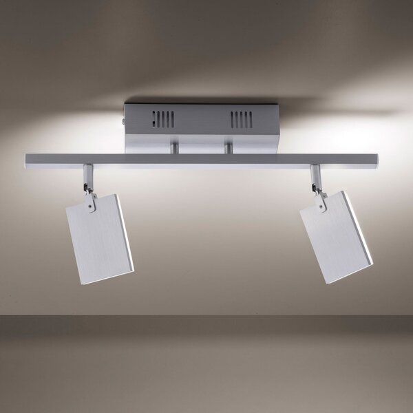 Stropné Lampa PURE, Mira, stmievateľné, Metalická, Obývacia izba, Kov, Moderný