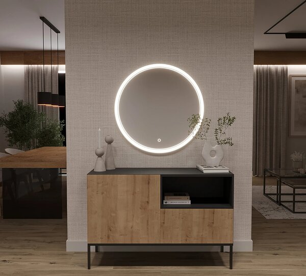 Zrkadlo na stenu XERION s LED osvetlením