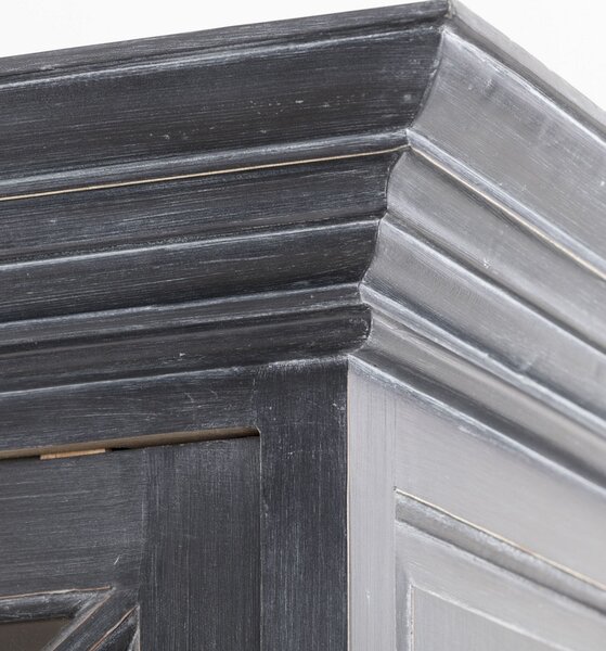 Kredenc Rimir 160 x 50 x 220 old black & natural