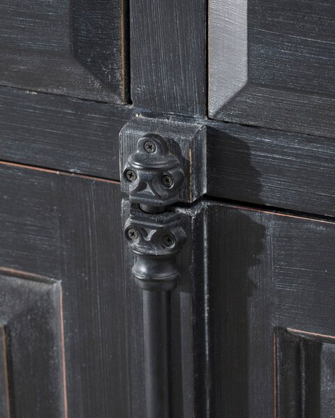 Komoda 240 x 48 x 94 old black & natural