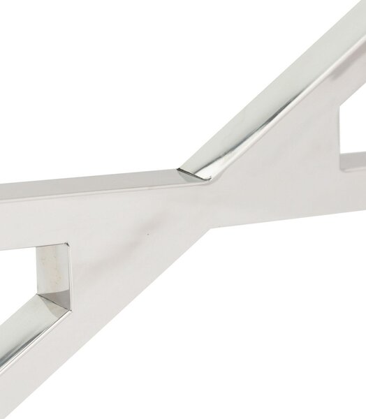 Lavička Flavio silver 130 x 70 x 41 cm