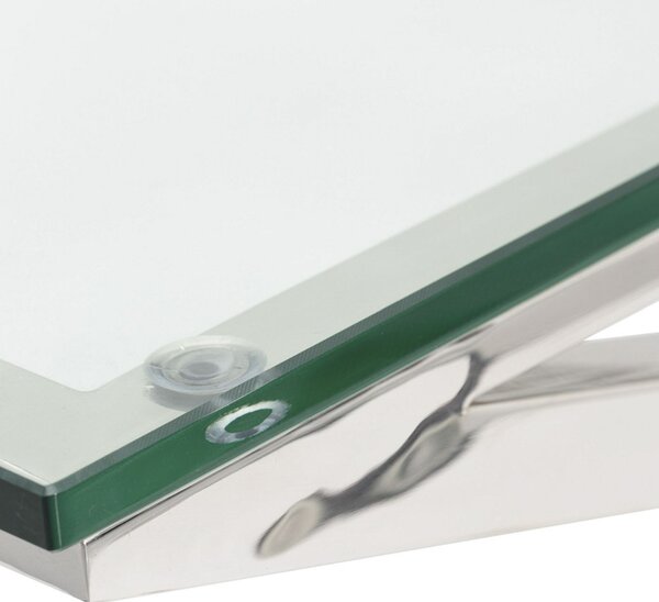 Lavička Flavio silver 130 x 70 x 41 cm