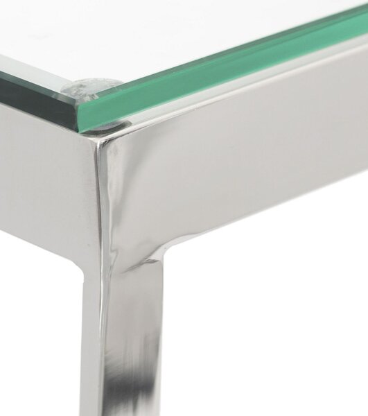 Konzolový stolík Dubai silver 140 x 40 x 80