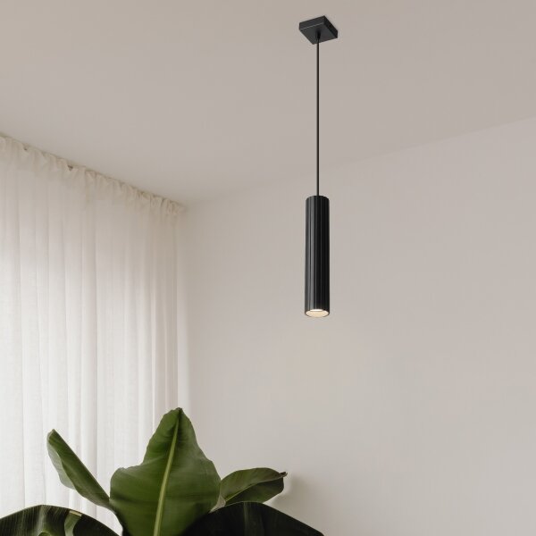 Brilagi - Luster na lanku CRISPINA 1xGU10/10W/230V čierna