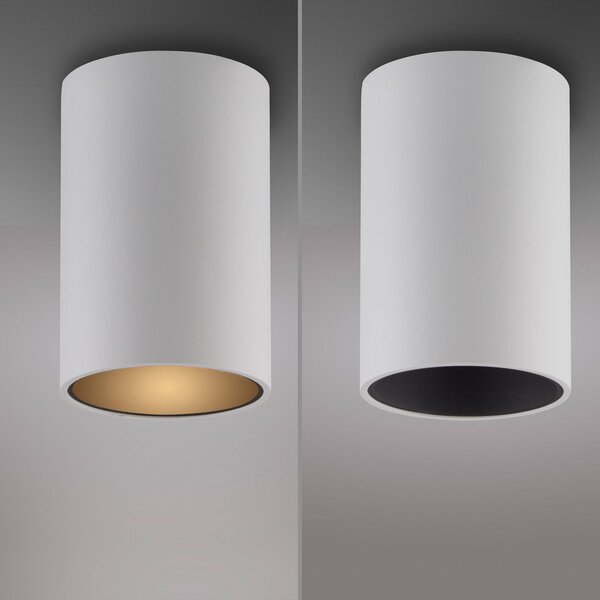 Stropné Lampa PURE, Point, stmievateľné, Biela, Kúpeľňa, Kov, Moderný