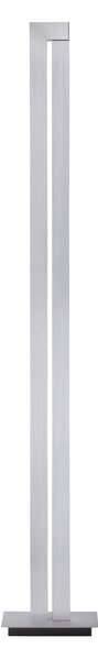Stojacie Lampa PURE, PURE Lines Floor, stmievateľné, Sivá, Obývacia izba, Kov, Moderný