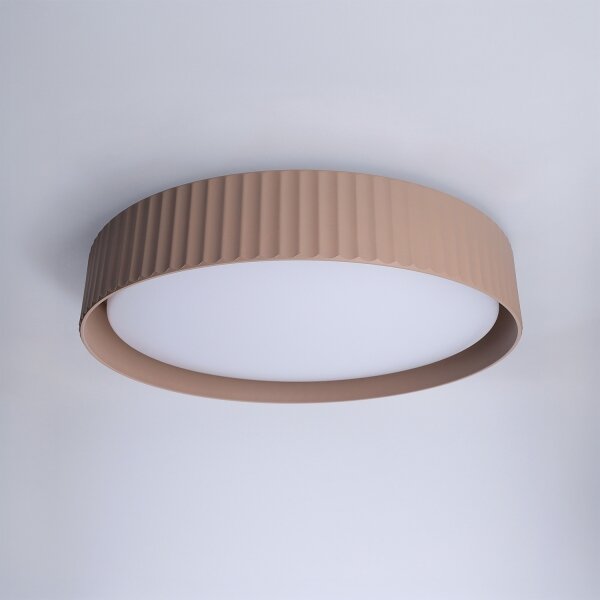 Brilagi - LED stmievateľné stropné svietidlo LUCIA LED/48W/230V pr. 41 cm hnedé s diaľkovým ovládaním