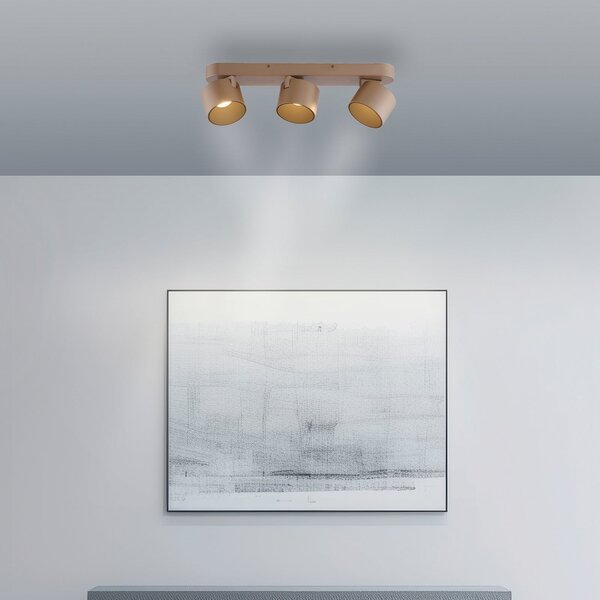 Stropné Lampa PURE, Cup, stmievateľné, Bronzová / Stará Mosadz, Obývacia izba, Kov, Moderný