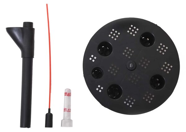 Indikátor stavu závlahy RIEGO, plast, priemer 20 cm, čierna