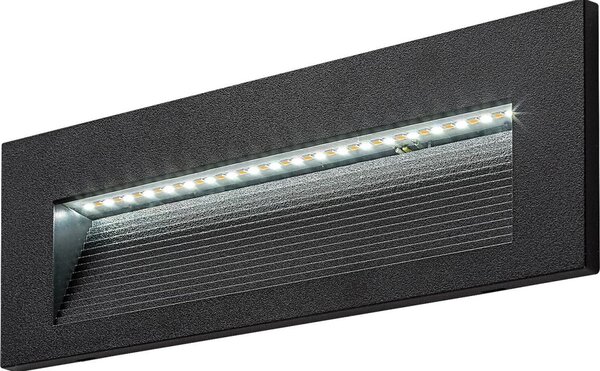 Rabalux 77190 - vonkajšie nástenné LED svietidlo KAVALA LED/6W/230V IP65 čierne