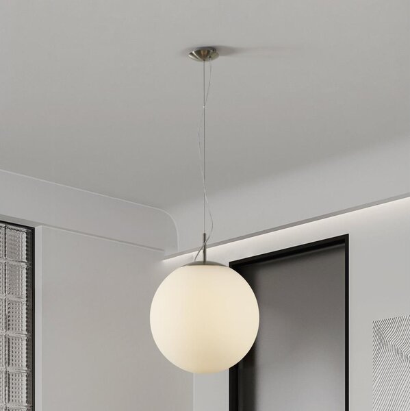 Eglo 63271 - Závesný luster na lanku PIEDALE 1xE27/60W/230V priemer 43 cm matný chróm