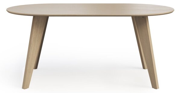 Jedálenský stôl s doskou v dubovom dekore v prírodnej farbe 100x180 cm Lago – TemaHome