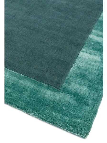 Ručne tkaný koberec s prímesou vlny v petrolejovej farbe 160x230 cm Ascot – Asiatic Carpets