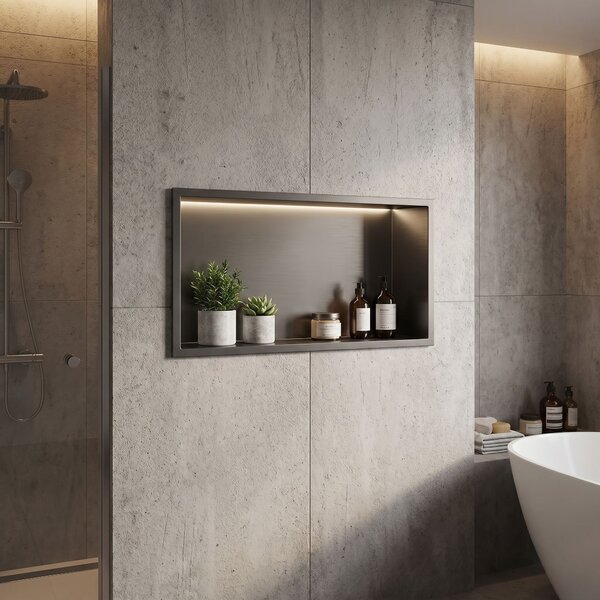 Kúpeľňová LED nika 30x60 Titan