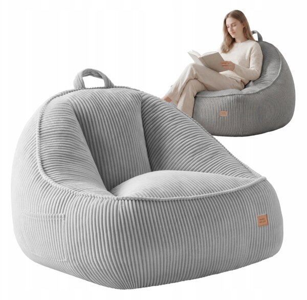 Profitent Menčestrový sedací vak Comfy 4.0 Sivé