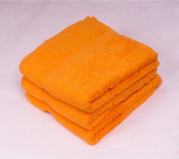 Froté uterák oranžový 50x100