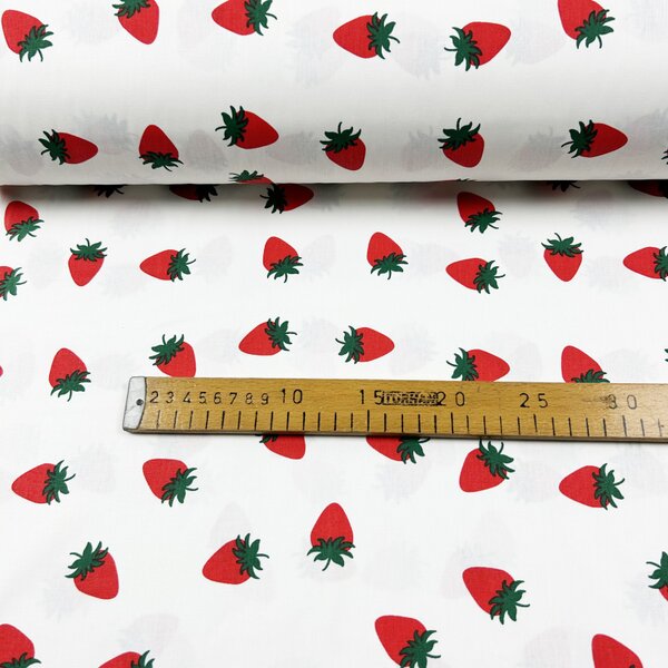 Ervi Bavlnená látka/plátno š.240cm - Jahodové pole - 30313-2, metráž