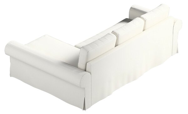 Poťah na sedačku Backabro (rozkladacia) s ležadlom farba produktu sivá látka zapletaná