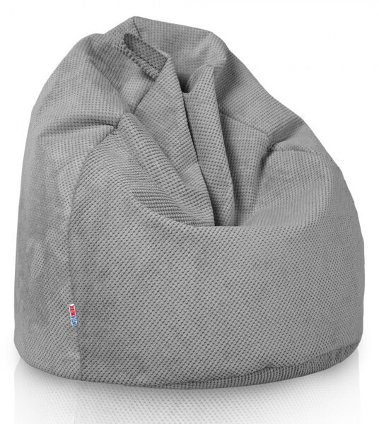 INTERMEDIC SK Sedací vak Bag Sako XXL Plyš Farba: 21. Sivý s bodkami