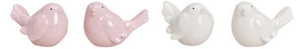 Keramický vtáčik BIRDAMIC 9 cm - viac variantov Farba: Ružová