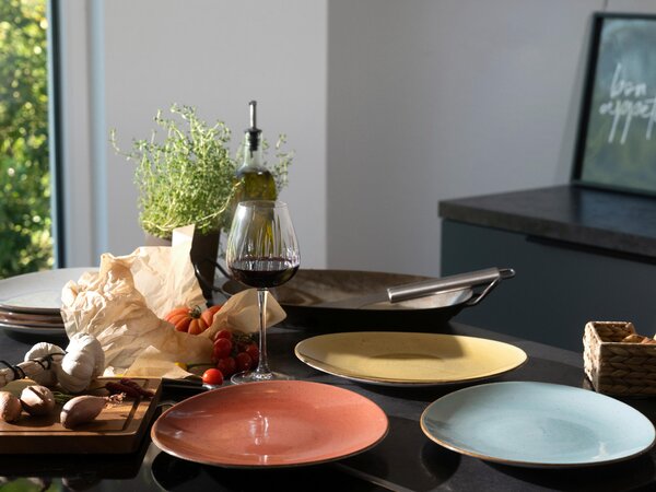 SADA TANIEROV NA STEAK, keramika, Creatable - Online Only bytové doplnky, Online Only