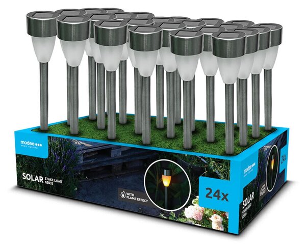 Modee solárne svietidlo GS035 zapichovacie 36cm 1ks