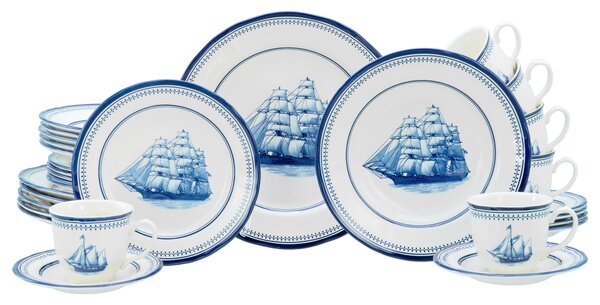 KOMBINOVANÝ SERVIS 30-dielne pórovina Creatable - Online Only bytové doplnky, Online Only