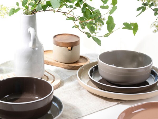 KOMBINOVANÝ SERVIS 16-dielne kamenina Creatable - Online Only bytové doplnky, Online Only
