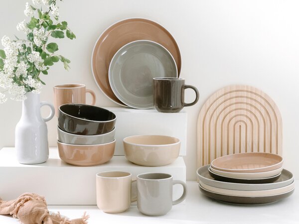 KOMBINOVANÝ SERVIS 16-dielne kamenina Creatable - Online Only bytové doplnky, Online Only