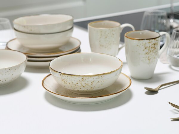 RAŇAJKOVÁ SÚPRAVA kamenina keramika Creatable - Jedálenské sety, Online Only