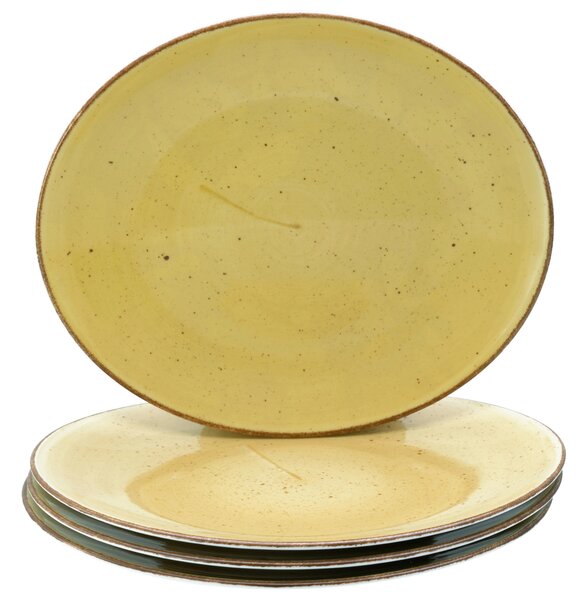 SADA TANIEROV NA STEAK, keramika, Creatable - Online Only bytové doplnky, Online Only