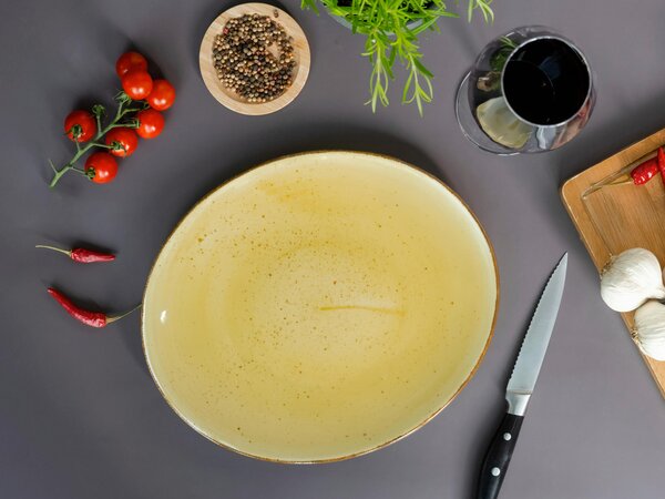 SADA TANIEROV NA STEAK, keramika, Creatable - Online Only bytové doplnky, Online Only