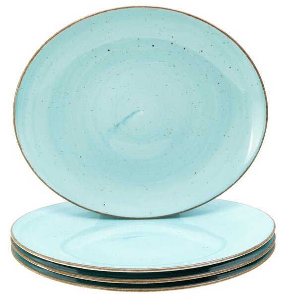 SADA TANIEROV NA STEAK, keramika, Creatable - Online Only bytové doplnky, Online Only