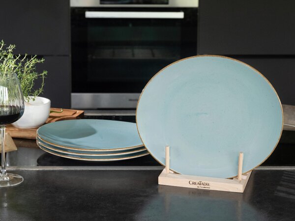 SADA TANIEROV NA STEAK, keramika, Creatable - Online Only bytové doplnky, Online Only