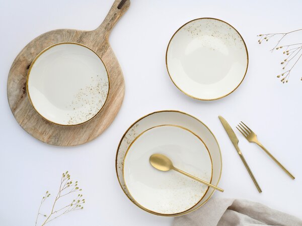 SADA DEZERTNÝCH TANIEROV, keramika, 21 cm Creatable - Online Only bytové doplnky, Online Only