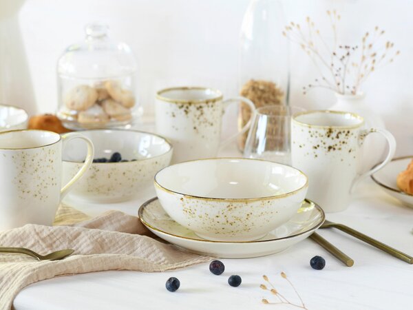 RAŇAJKOVÁ SÚPRAVA kamenina keramika Creatable - Jedálenské sety, Online Only