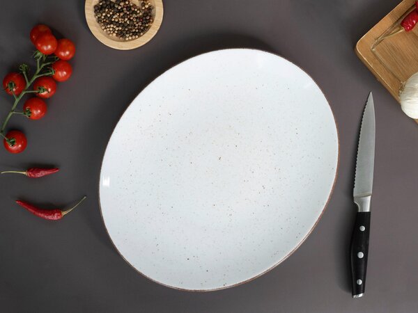 SADA TANIEROV NA STEAK, keramika, Creatable - Online Only bytové doplnky, Online Only