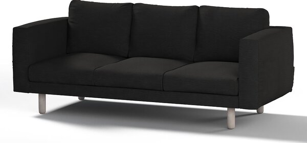 Poťah na sedačku Norsborg (pre 3 osoby) farba produktu čierna látka zapletaná