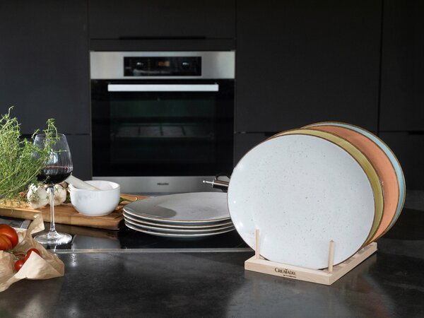 SADA TANIEROV NA STEAK, keramika, Creatable - Online Only bytové doplnky, Online Only
