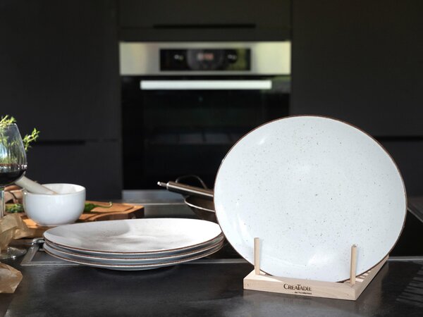 SADA TANIEROV NA STEAK, keramika, Creatable - Online Only bytové doplnky, Online Only
