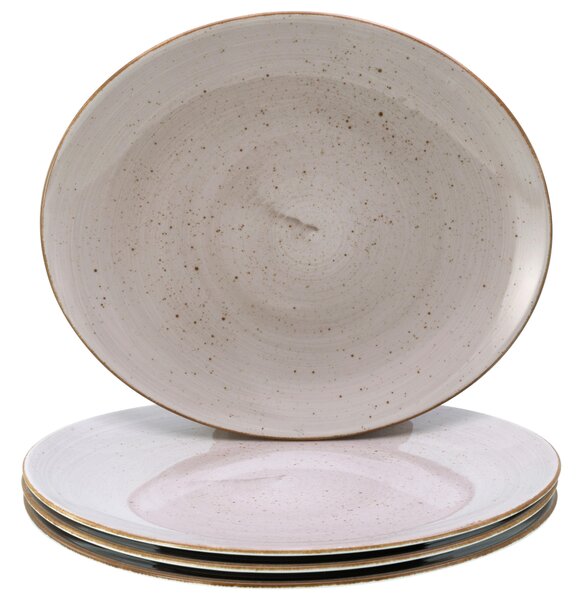 SADA TANIEROV NA STEAK, keramika, Creatable - Online Only bytové doplnky, Online Only