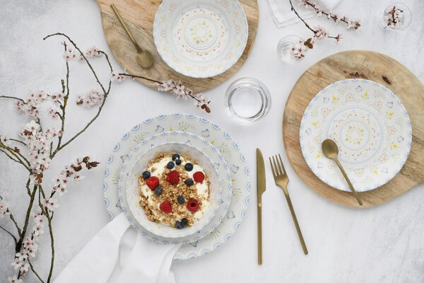 JEDÁLENSKÝ SERVIS kamenina Creatable - Online Only bytové doplnky, Online Only