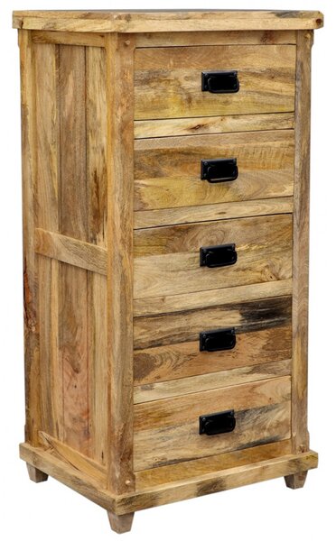 Komoda Devi 60x120x45 indický masív mango