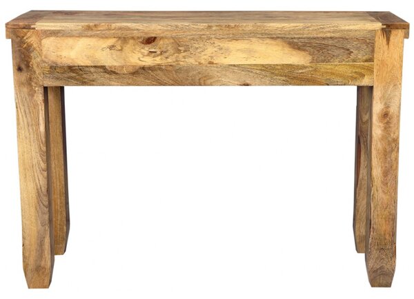 Konzolový stolík Devi 110x76x40 indický masív mango