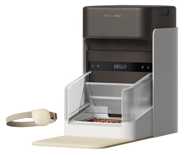 Inteligentný dávkovač krmiva Petlibro RFID s obojkom, 3 l