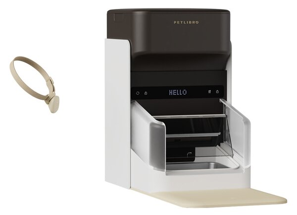 Inteligentný dávkovač krmiva Petlibro RFID s obojkom, 3 l