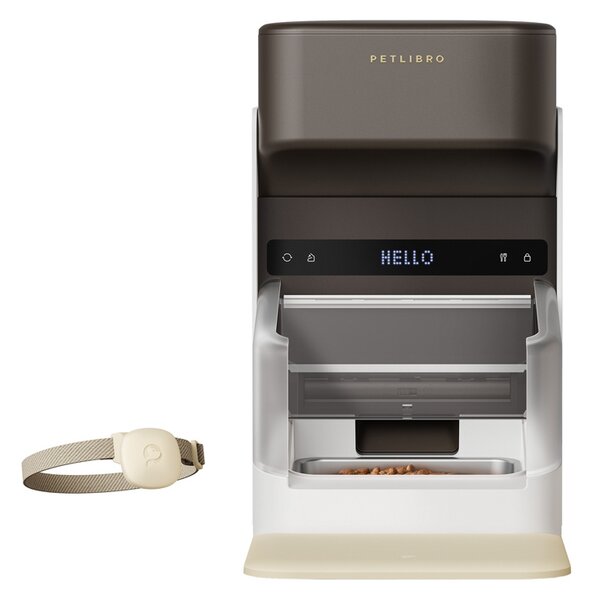 Inteligentný dávkovač krmiva Petlibro RFID s obojkom, 3 l