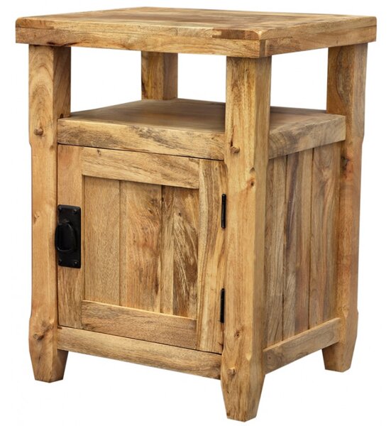 Nočný stolík 45x60x40 Devi indický masív mango