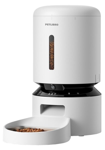 Dávkovač krmiva Petlibro Granary s kamerou, 5 l (biely)
